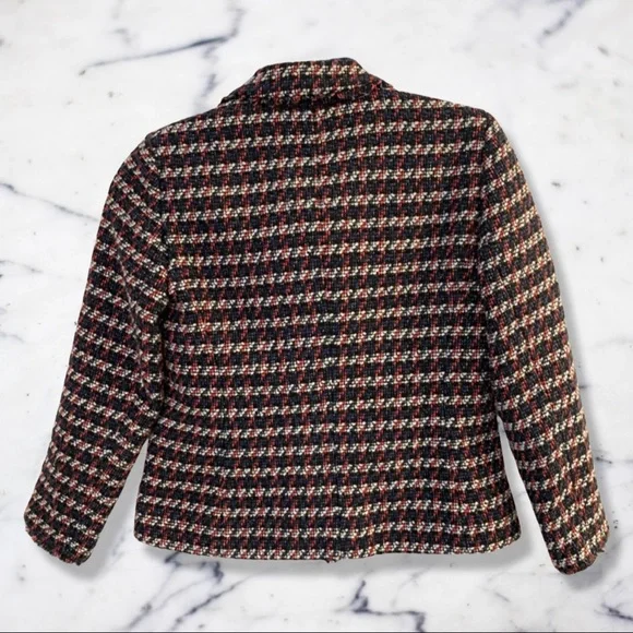 ANN TAYLOR β’ London Lady Knitted Mini Blazer, Petite - Picture 2 of 8